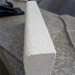 Pearl white granite curbstone